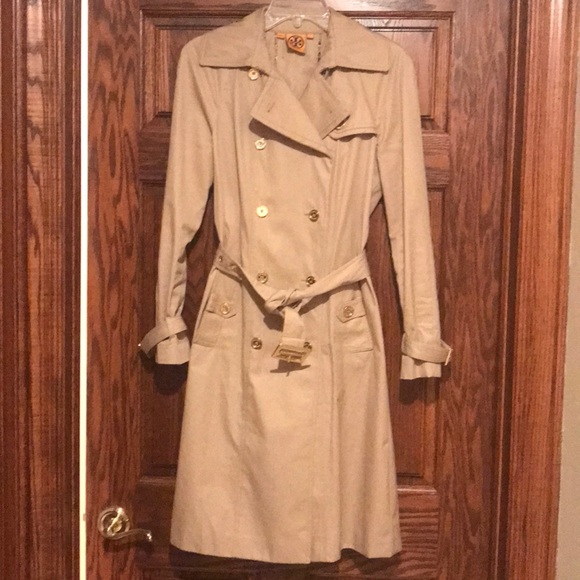 tory burch rain coat